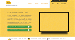 Desktop Screenshot of ezzybookkeeping.com